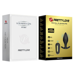 Pretty Love Plug Vibrant Regina Royal Pleasure Pretty Love 8 x 3.4 cm